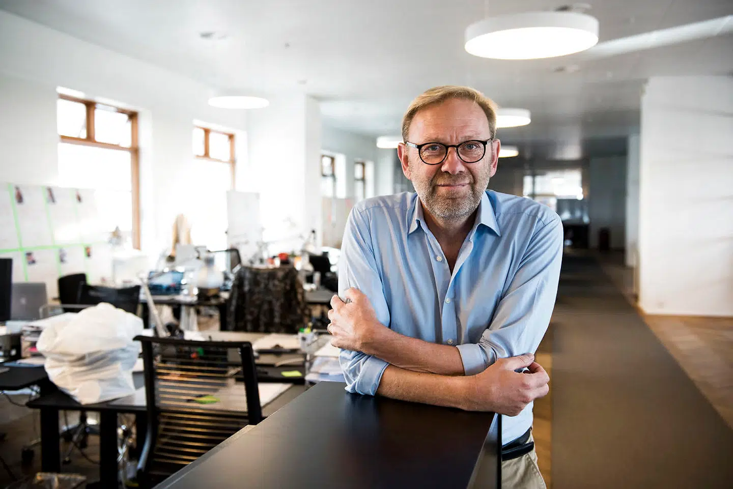 Portræt af Michael Dyrby, som er tidligere nyhedschef for TV 2 Nyhederne.