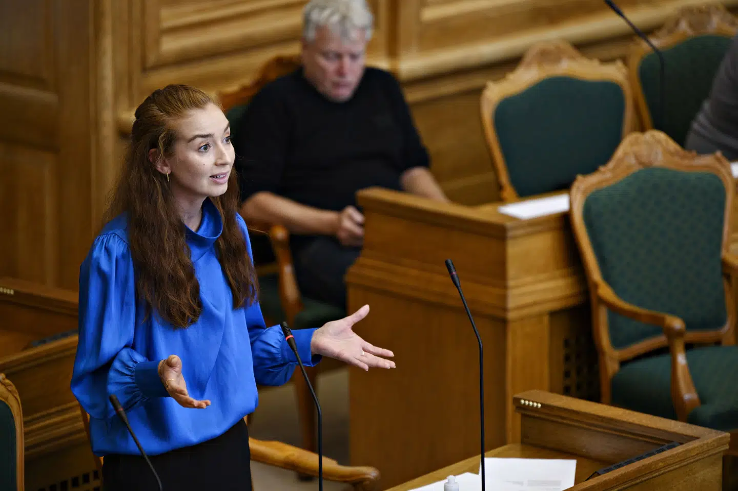 Samira Nawa (RV) mener, at støtten til foreningen LGTB+ skal mangedobles i den kommende finanslov. Philip Davali/Ritzau Scanpix