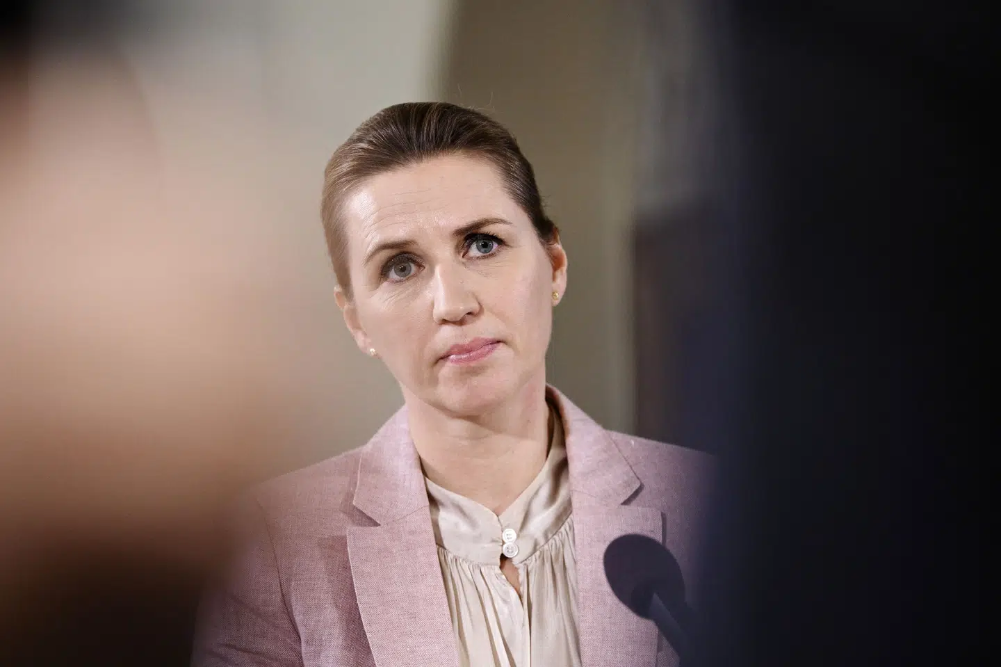 Det har ikke været muligt for politiet at genskabe statsminister Mette Frederiksen (S) sms'er, der automatisk er blevet slettet fra hendes telefon. (Arkivfoto) Philip Davali/Ritzau Scanpix