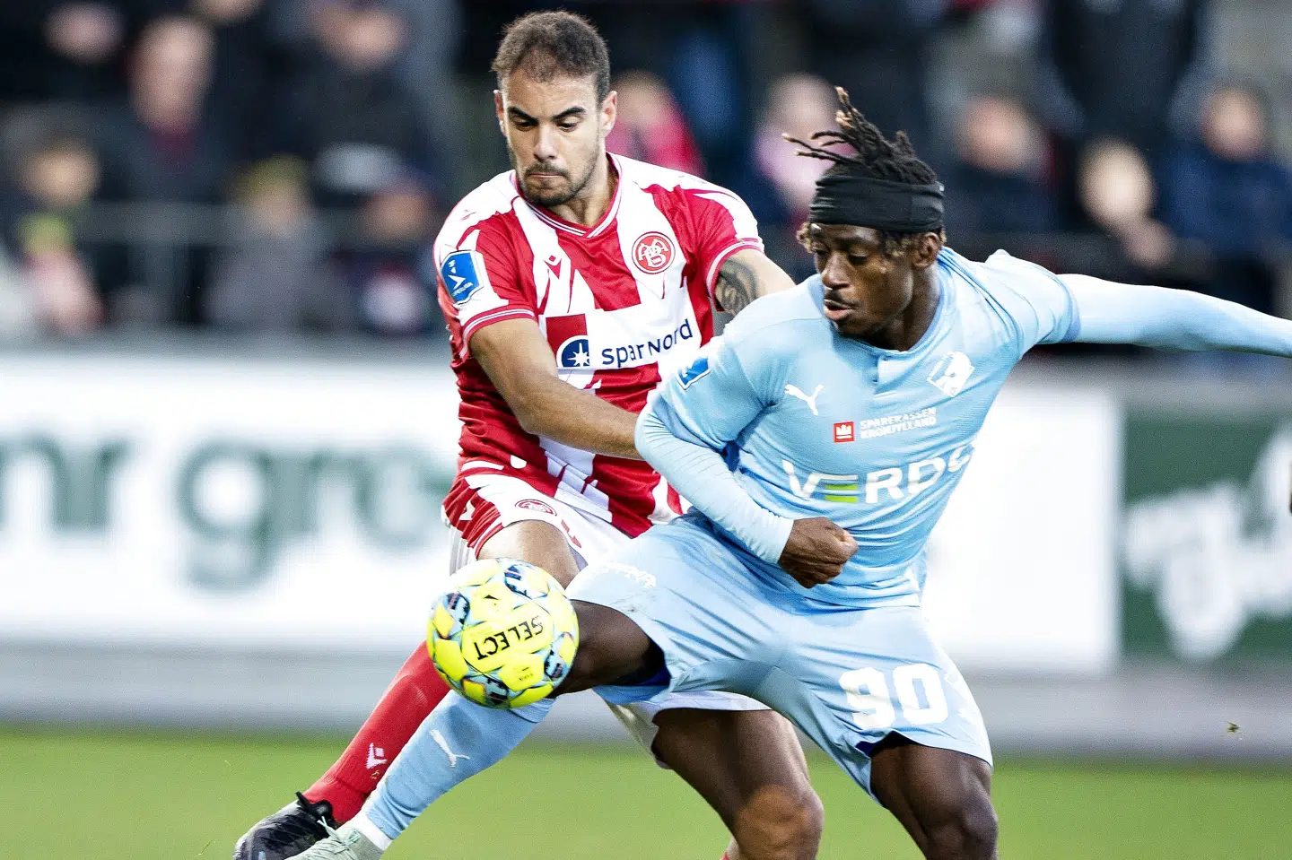 Randers FC og Stephen Odey har været et godt match. Derfor har klubben nu købt angriberen fri af Genk. (Arkivfoto) Henning Bagger/Ritzau Scanpix