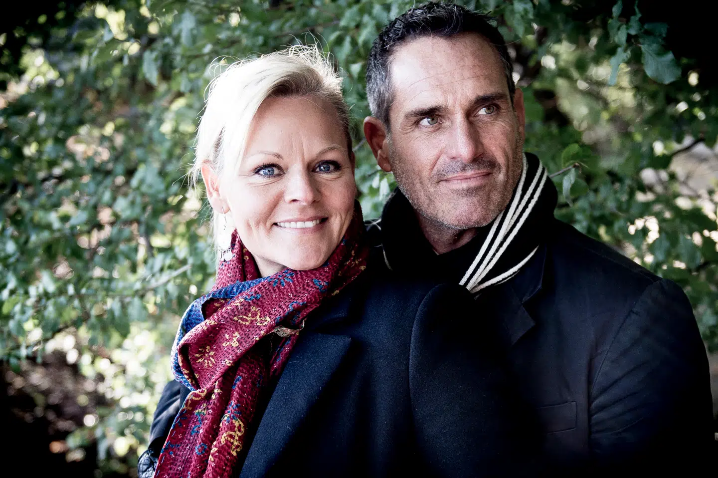 Sussi la Cour med sin mand Marco Dollenz, som hun i 2016 blev gift med.