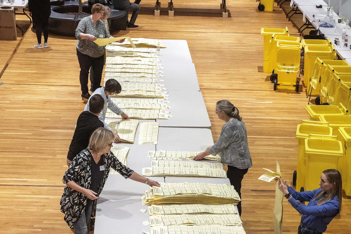 67,2 procent stemte til kommunalvalget 2021. I de fleste kommuner plejer den efterfølgende forhandlingsproces at gå nogenlunde gnidningsfrit ifølge lektor for politik og forvaltning Flemming Juul Christiansen. John Randeris/Ritzau Scanpix