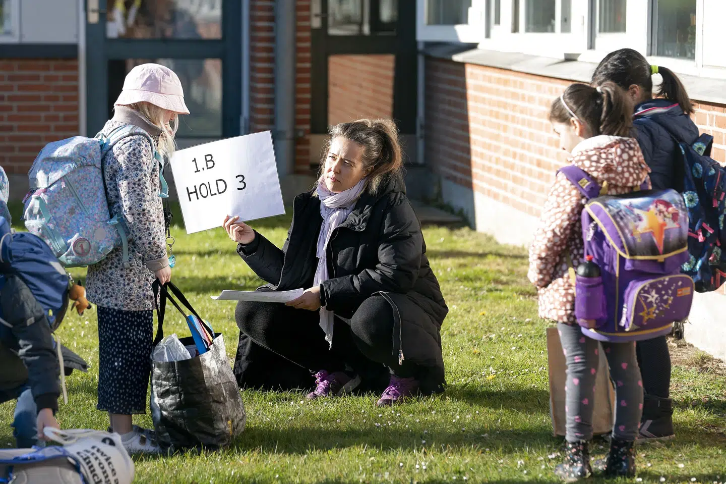 Der er i øjeblikket mest smitte blandt skolebørn i alderen 6-11 år, viser en rapport fra Statens Serum Institut (SSI). Keld Navntoft/Ritzau Scanpix