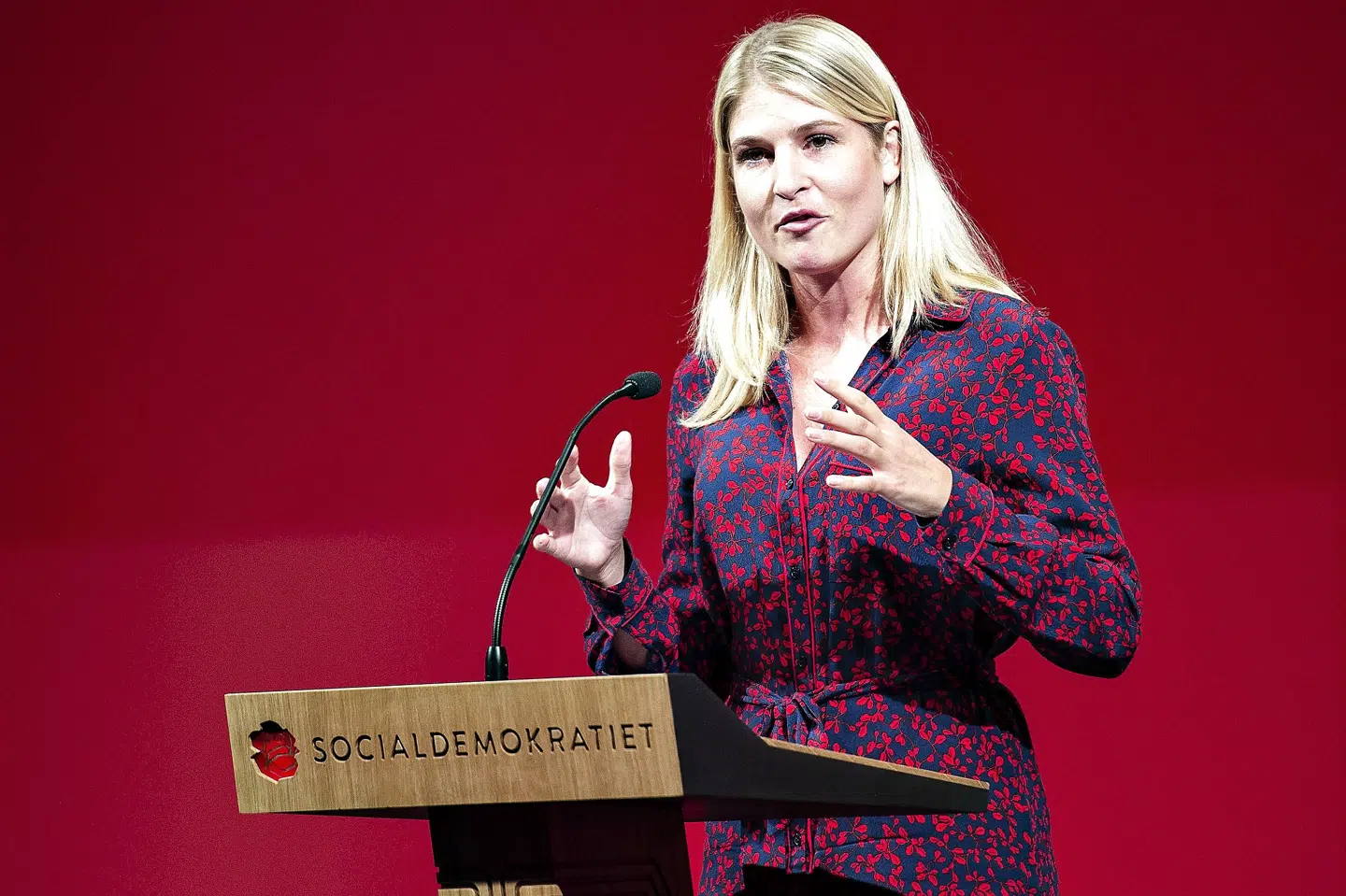 Christina Krzyrosiak (S) er kommunalvalgets ubestridte stemmesluger med 46,4 procent af stemmerne i Holbæk Kommune. (Arkivfoto) Henning Bagger/Ritzau Scanpix