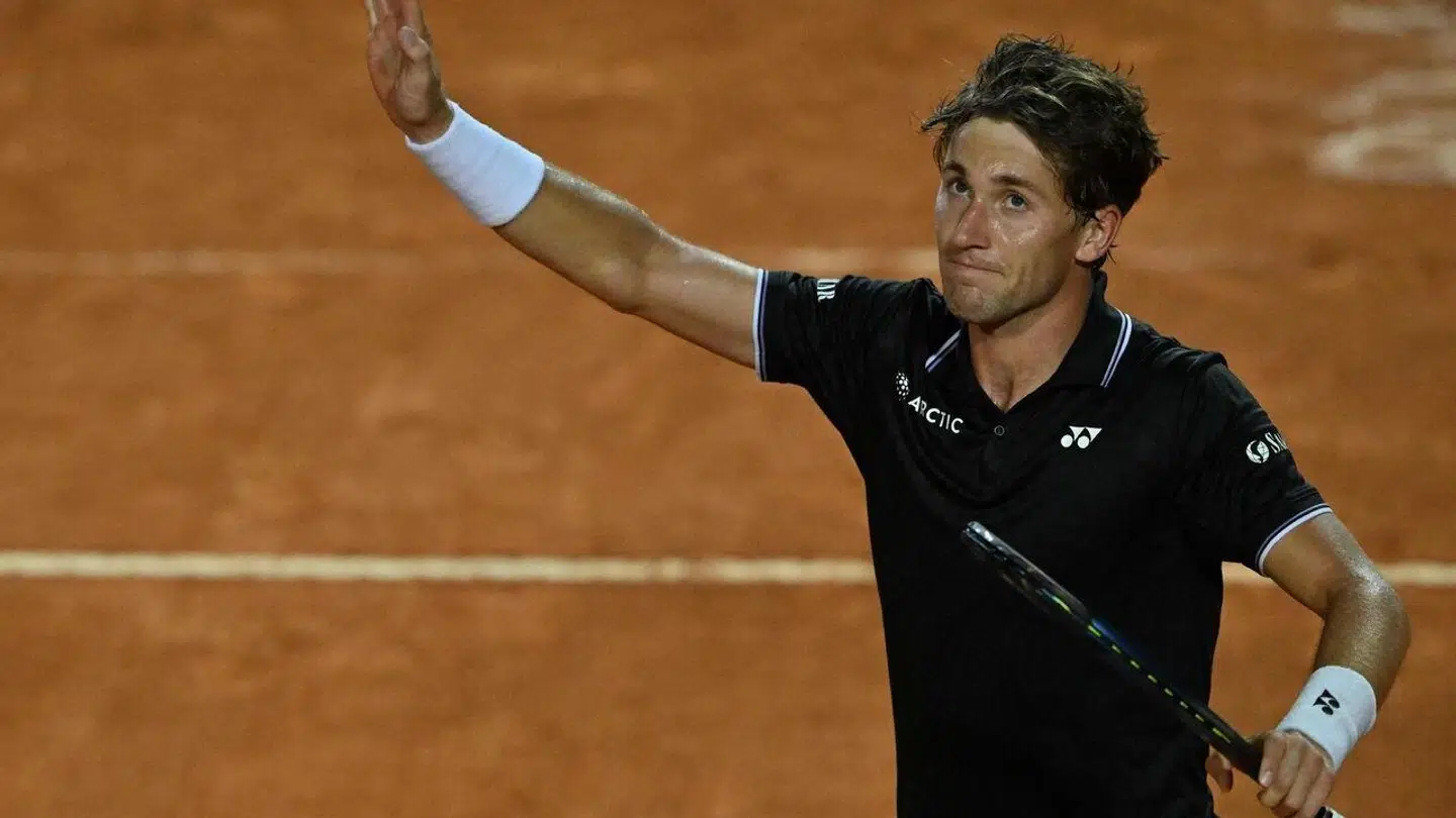 Casper Ruud er Holger Runes næste modstander i Italian Open.