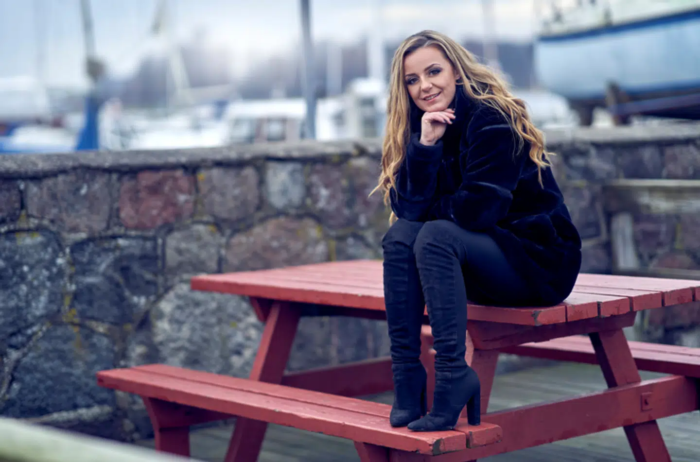 Denice Klarskov, har været sammen med sin mand i 20 år. Foto Janus Nielsen.