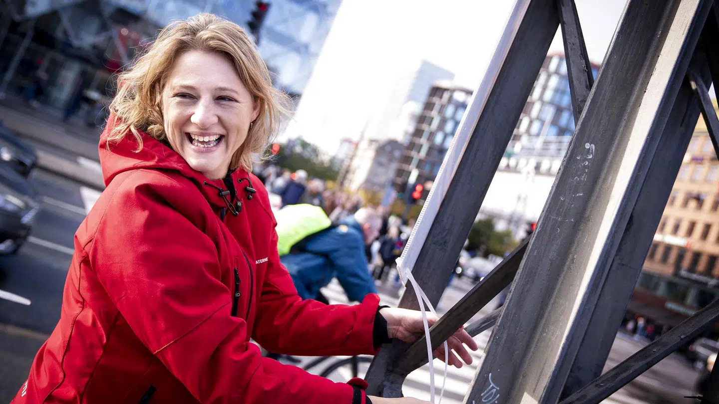 Socialdemokraten Sophie Hæstrop Andersen er ny overborgmester i København. Hun overtager posten fra partifællen Lars Weiss, der sidste år overtog borgmestersædet fra Frank Jensen, der måtte gå af som følge af at have krænket flere kvinder gennem årene. Sophie Hæstorp Andersen var tidligere regionsrådsformand i Region Hovedstaden. Foto: Liselotte Sabroe/Ritzau Scanpix