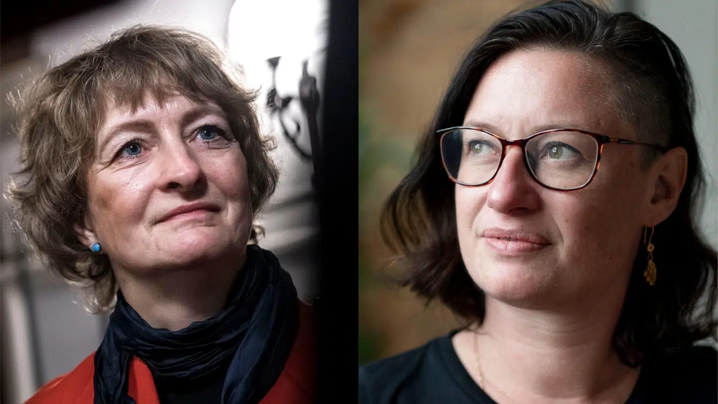 Enhedslitens spidskandidat Line Barfoed overtager posten som teknik- og miljøborgmester fra partifællen Ninna Hedeager Olsen. Foto: Thomas Lekfeldt & Tobias Kobborg/Ritzau Scanpix