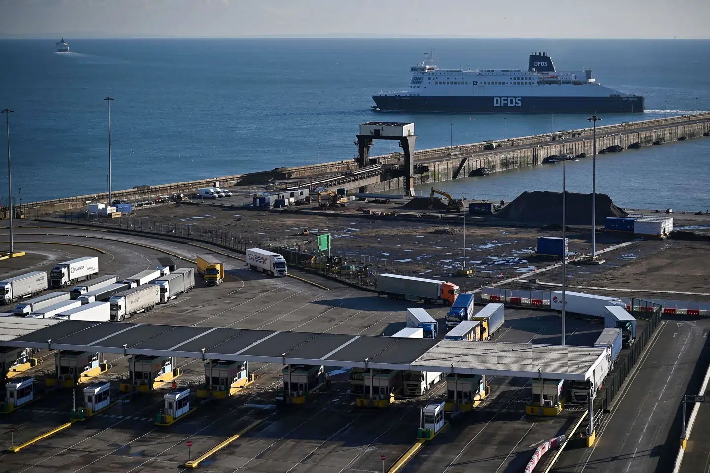 Rederiet DFDS har haft stigende omsætning i tredje kvartal, viser regnskab for perioden. (Arkivfoto) Ben Stansall/Ritzau Scanpix