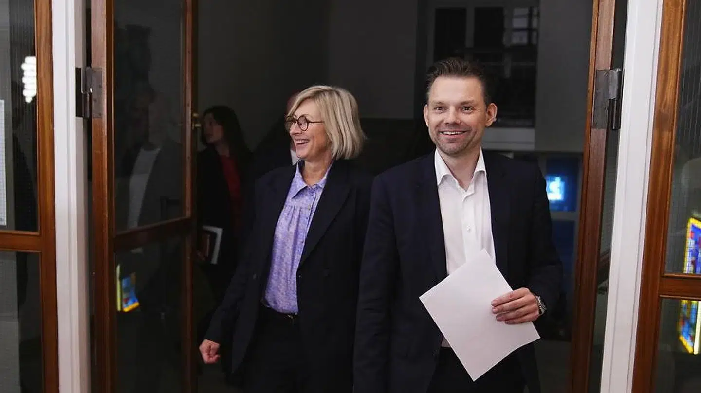 Michael Vindfeldt, Nyvalgt socialdemokratisk borgmester på Frederiksberg, og Radikales Lone Loklindt, som bliver 1. viceborgmester