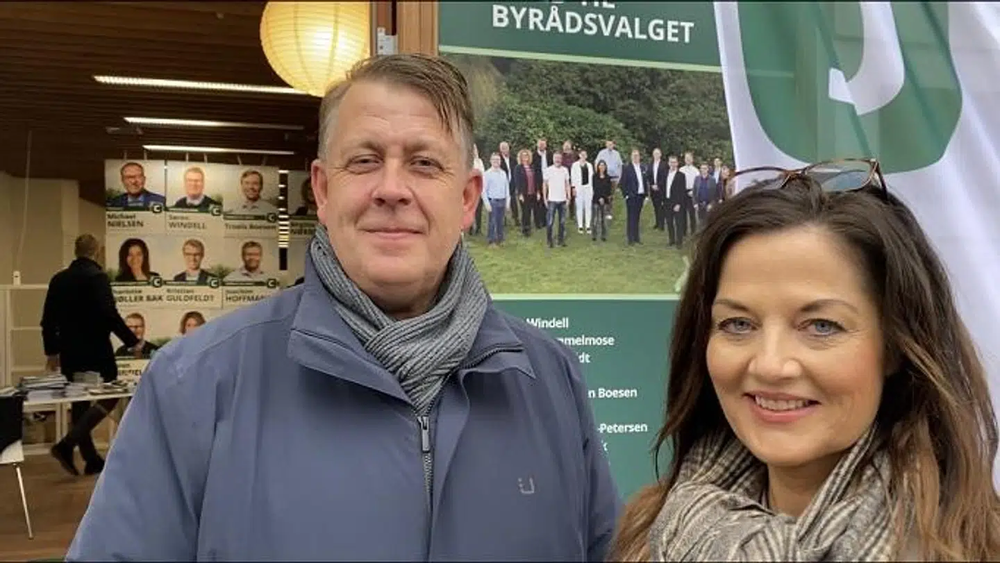 Dennis Kjøller Bak og hans hustru Charlotte Kjøller Bak.