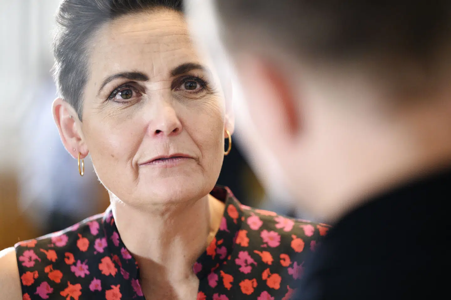 Pia Olsen Dyhr, leder af SF, er bosat i Københavns Kommune, hvor hendes valgsted er på Skolen på Sydhavnen. (Arkivfoto) Philip Davali/Ritzau Scanpix