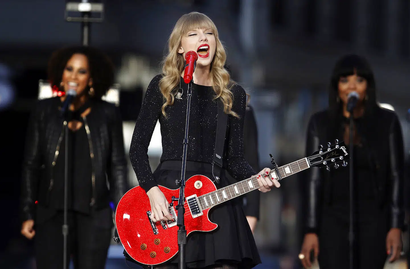 Taylor Swift i forbindelse med udgivelsen af 'Red' i oktober 2012.