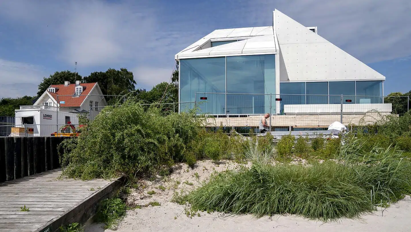 Den omstridte villa, som advokaten Jan Leth Christiansen har fået opført på Sigridsvej er også tegnet af Bjarke Ingels.