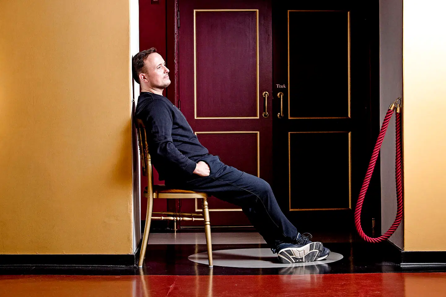 Skoletiden var ensom for Thomas Evers Poulsen, der blev udsat for massiv mobning. Foto Bax Lindhardt.