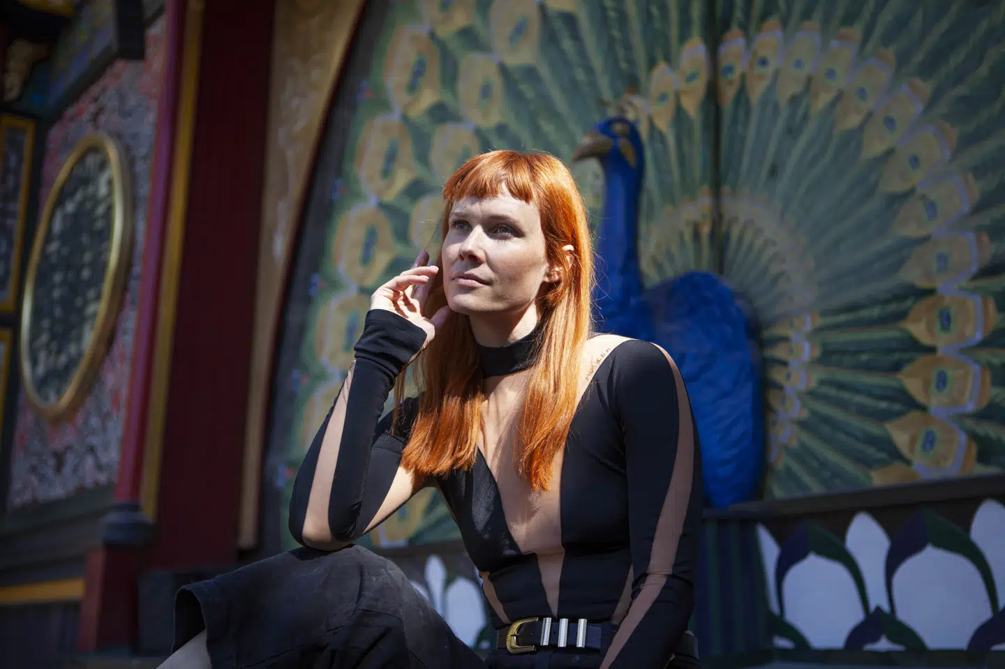 Oh Land skal for første gang optræde med sangen Bleeed til fredagsrock i Tivoli den 19. maj. Foto: Michelle Berg. Klaus R. fonlev/Free