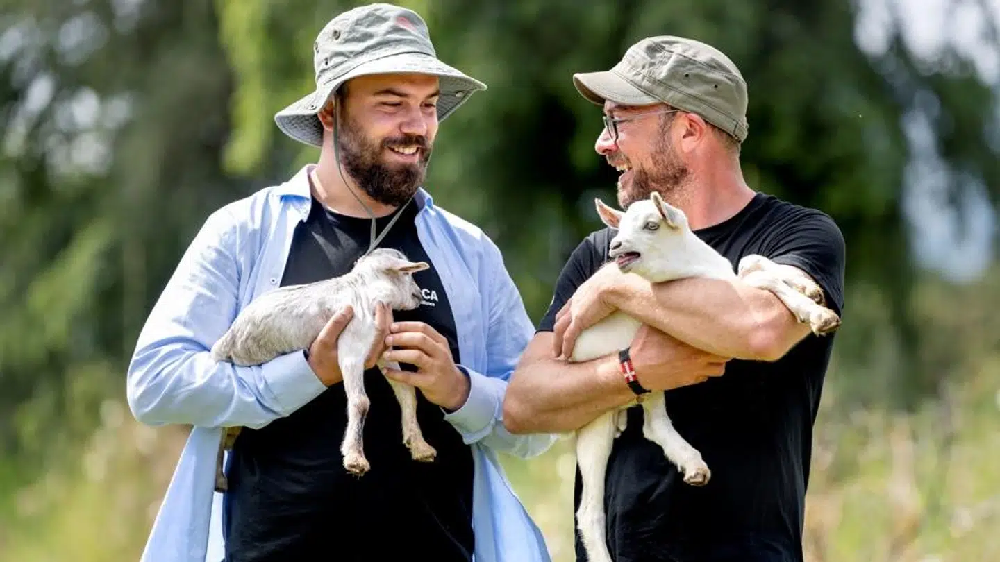 Jakob og Anders Fauerby under deres besøg i Kenya.