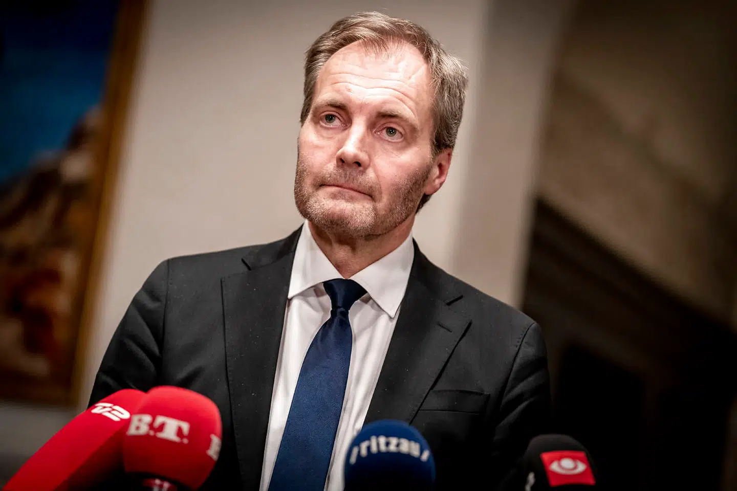 Peter Skaarup (DF) efter møde i Underudvalget under Udvalget for Forretningsordenen i Landstingssalen på Christiansborg, onsdag den 20. januar 2021.