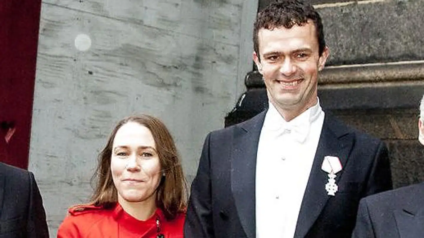 Johan Legarth og Barbara Bertelsen (Statsministeriets departementschef) sammen, da de i 2016 takkede for modtagelse af Ridderkorset af 1. grad.