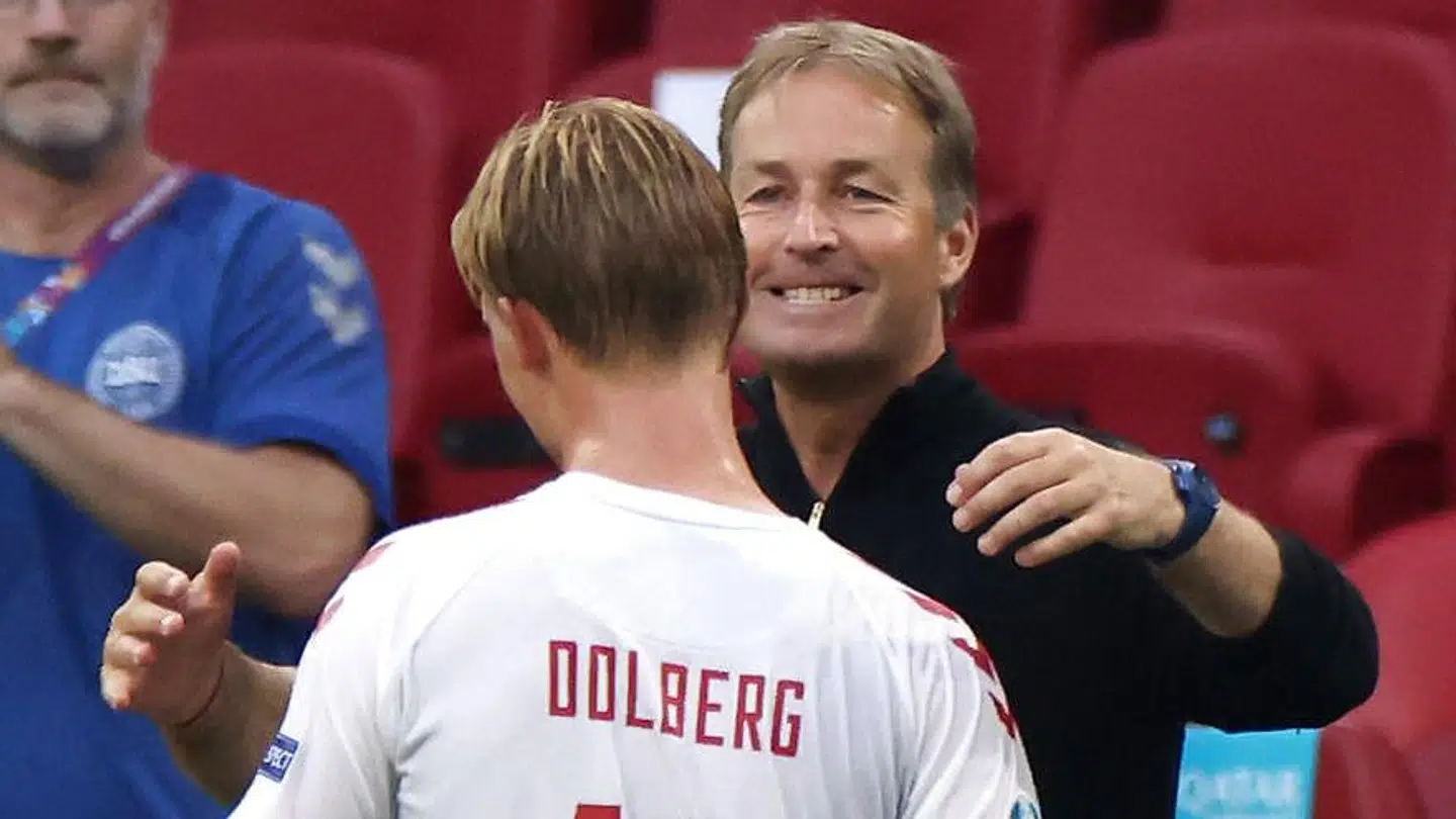 Kasper Dolberg er ikke med på landsholdet i denne omgang, efter han har fået konstateret sukkersyge.