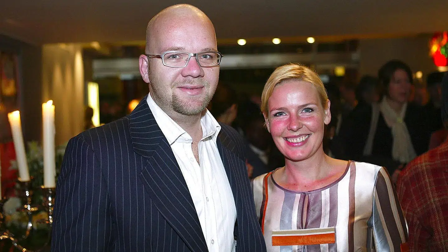 Lars Hjortshøj og Tina Bilsbo til premieren på 'Oh Happy Day' i 2004.
