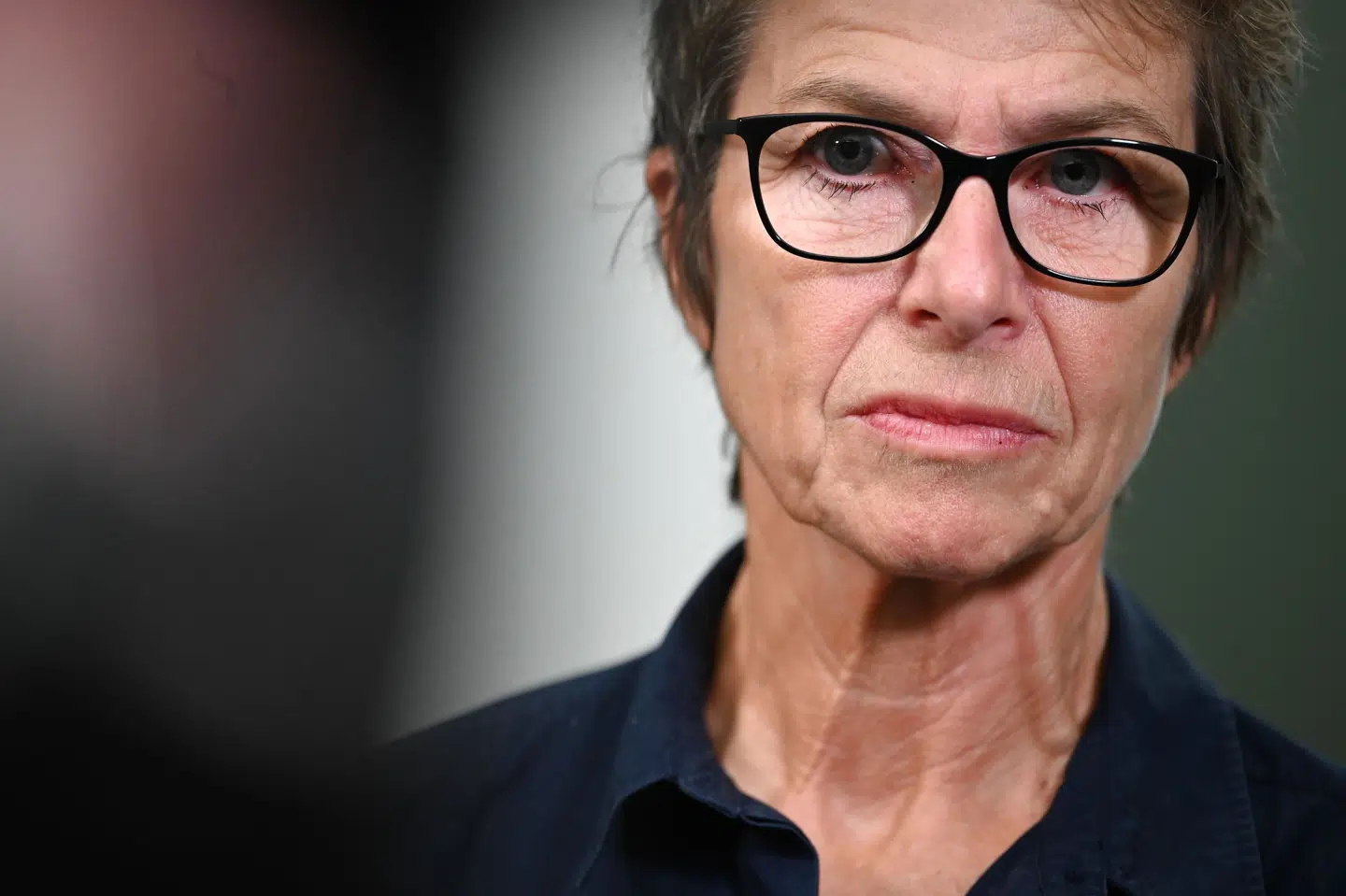 Formanden for Dansk Sygeplejeråd, Grete Christensen, kalder det frustrerende for hendes medlemmer, at der ikke er kommet løsninger på et møde med statsministeren tirsdag. Philip Davali/Ritzau Scanpix