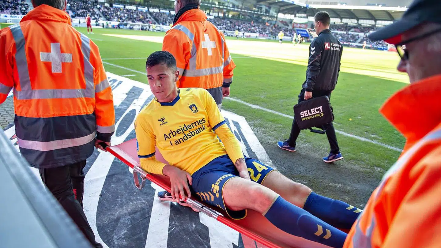 Joel Kabongo blev korsbåndsskadet i 2019.