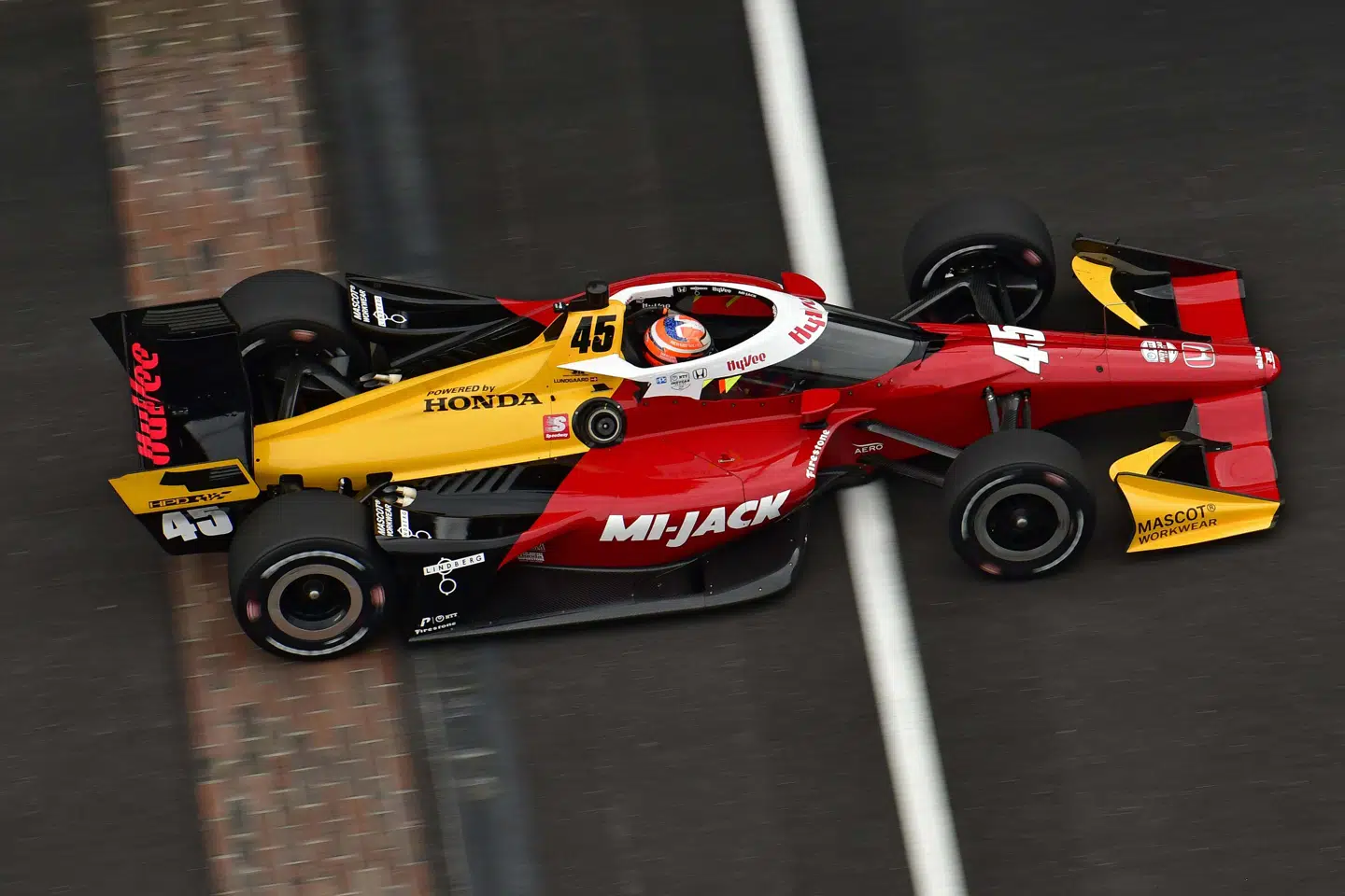 Christian Lundgaard imponerede Bobby Rahal, da han i august fik et enkelt IndyCar-løb på Formel 1-banen i Indianapolis.