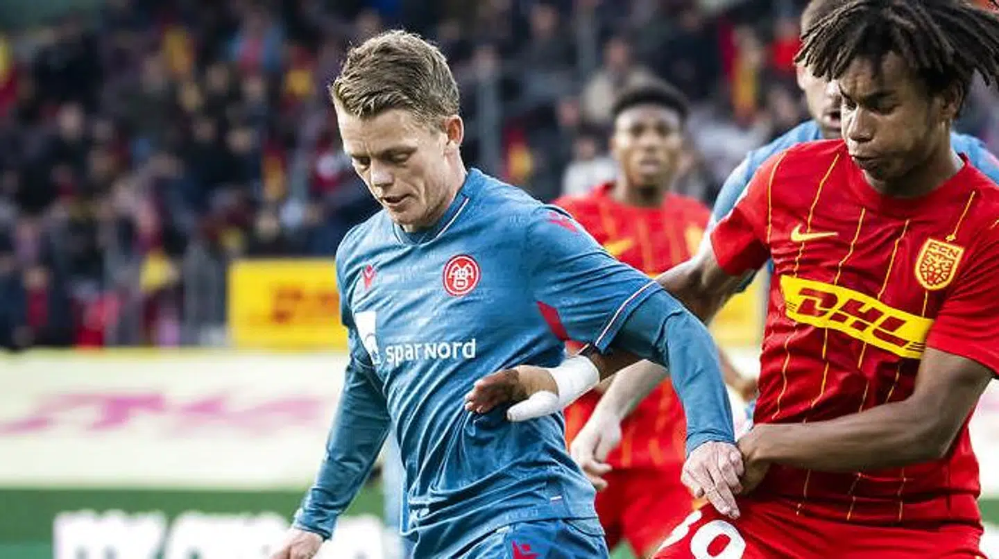 AaBs Kasper Kusk var ligesom mod FCN igen i startopstillingen for AaB mod Randers. Igen var han ved at få straffe af VAR: Jeg var stensikker på den blev dømt,« sagde AaB'eren efterfølgende.