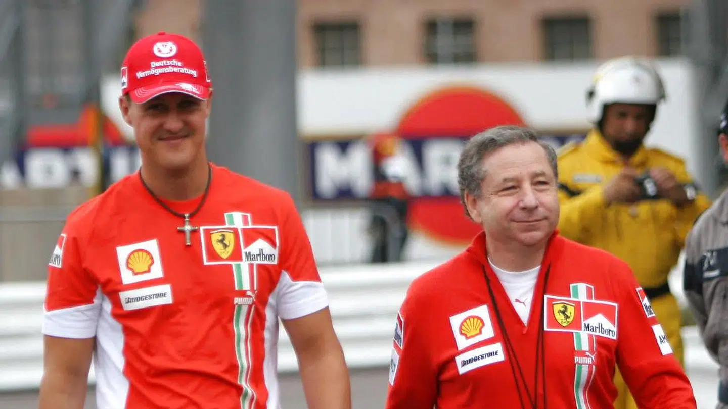 Michael Schumacher og Jean Todt sammen i 2007