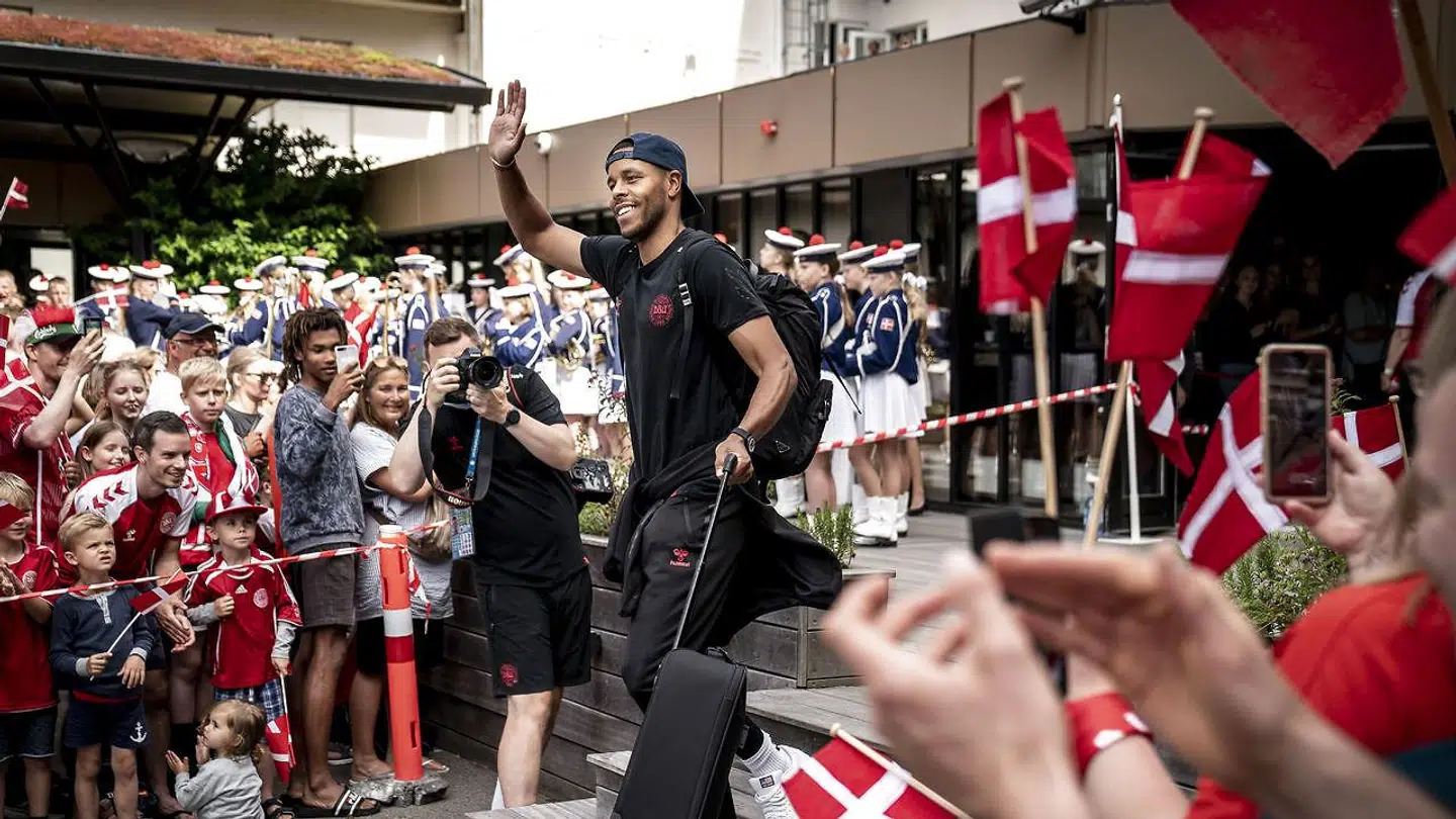 'Zanka' var en del af Kasper Hjulmands EM-trup i sommer.