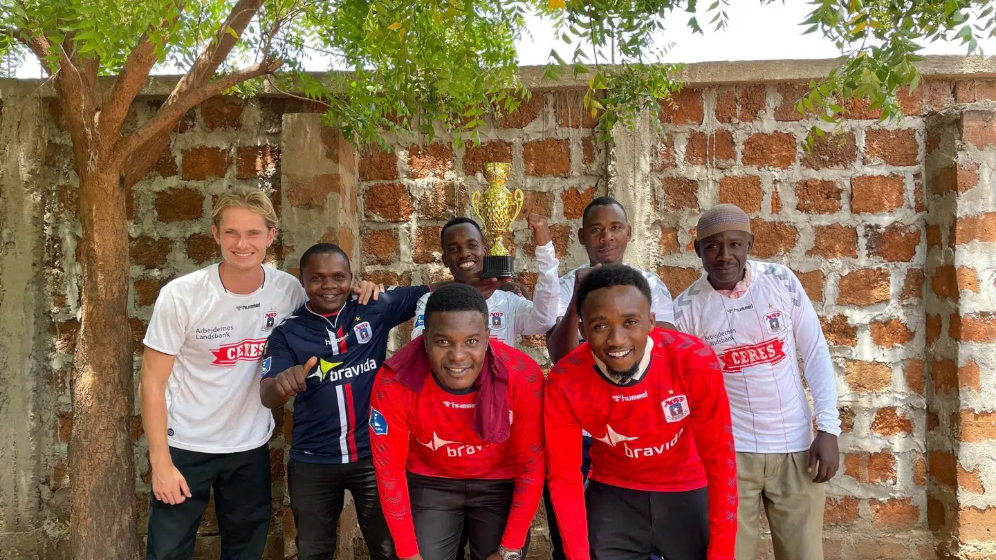 Johan Jørgensen spillede selv med i turneringen for hold Yanga og endte med at vinde.