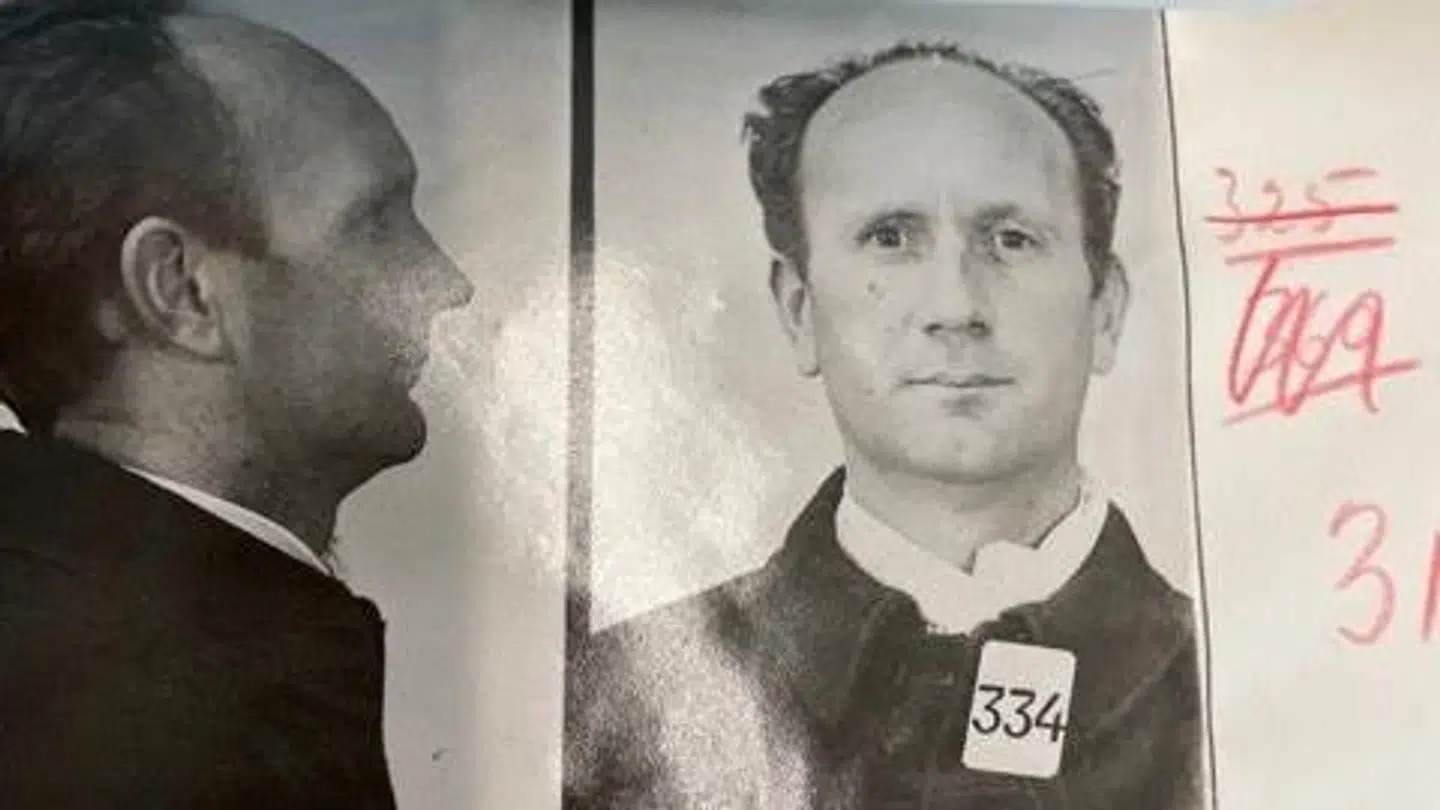 I Rigsarkivet har Julie Bundgaard fundet dette billede af sin morfar, der blev kaldt Røde Ejnar. Privatfoto