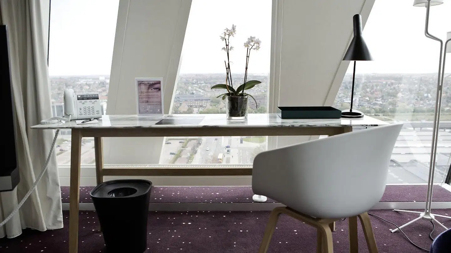 Væreslerne på Bella Sky har stået tomme under corona-nedlukningen. Arkivfoto.