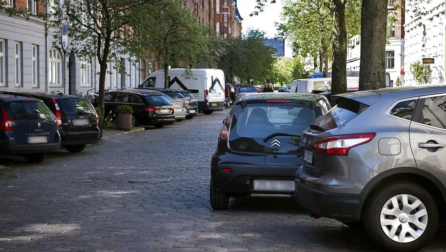 Det kan være svært at finde parkeringsplads i Aarhus Midtby. Genrefoto.