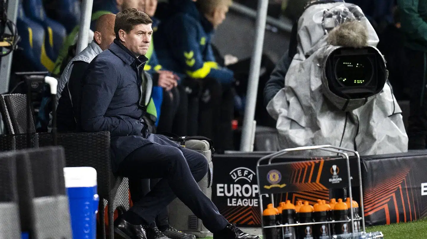Steven Gerrard var imponeret over fansene på Brøndby Stadion.