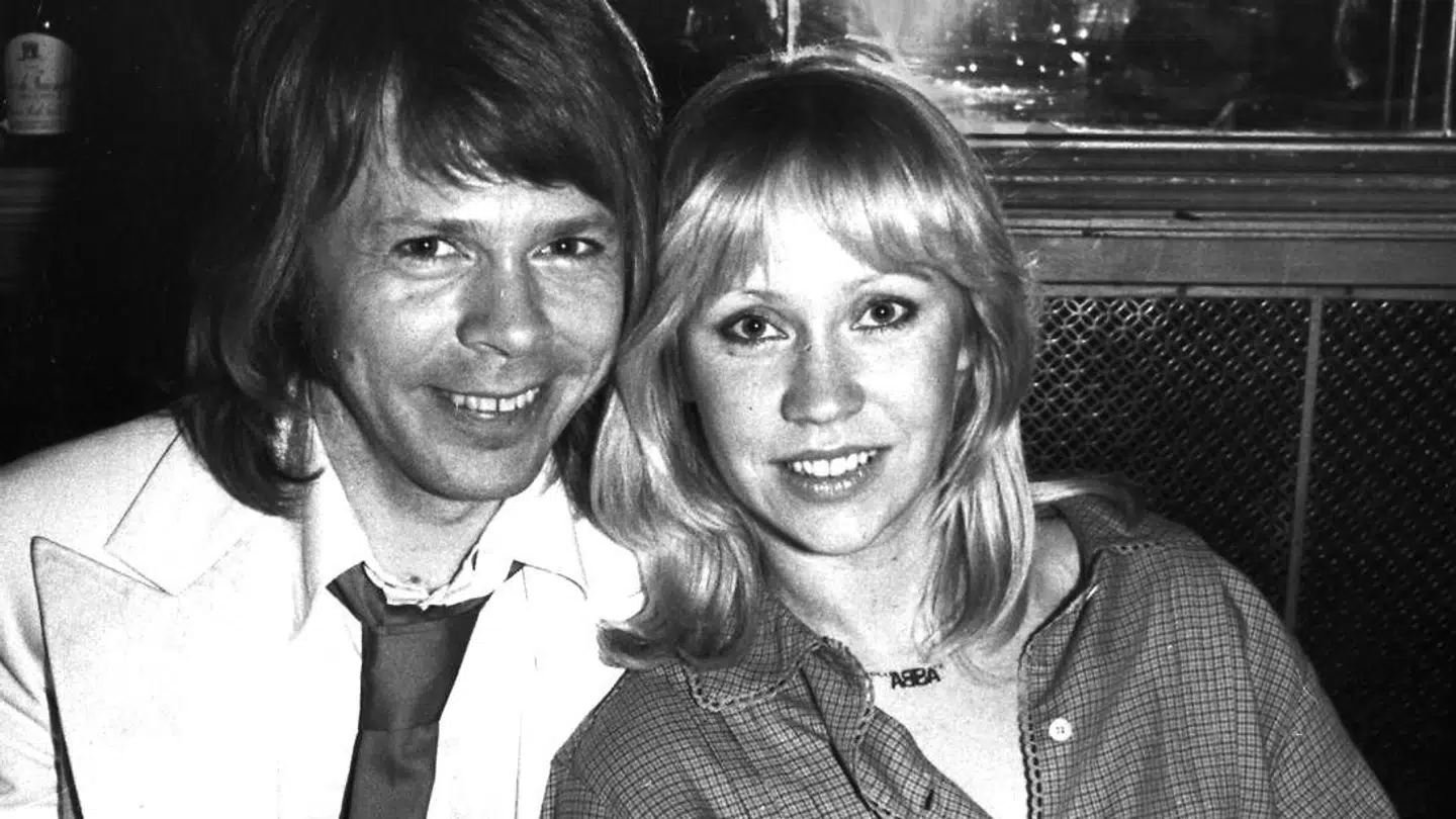 Agnetha Fältskog og Björn Ulvaeus.