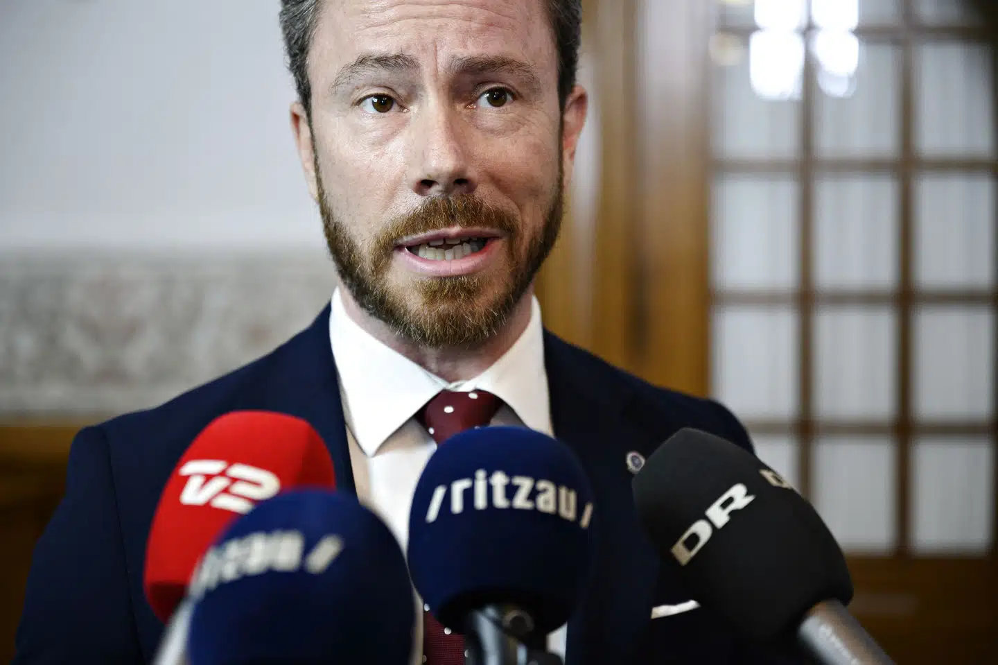 - Det, jeg siger nu, er ret vildt: Jeg stoler ikke på Danmarks statsminister, siger Jakob Ellemann-Jensen (V). (Arkivfoto). Philip Davali/Ritzau Scanpix