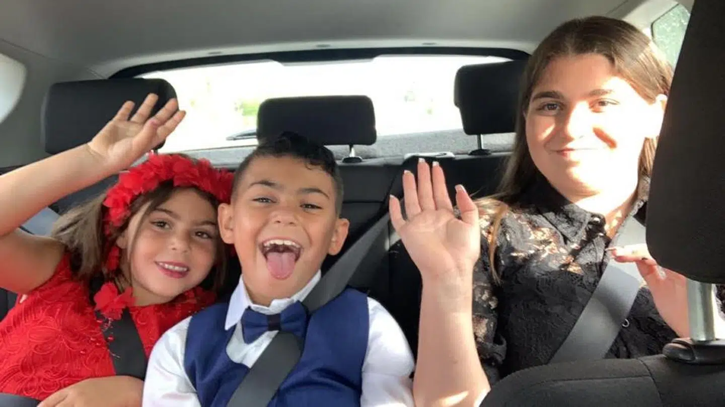 I sommer var familien på tur til Tyrkiet.