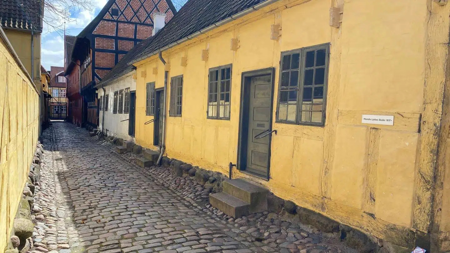I april modtog Møntergården i Odense 200.000 kroner til en permanent udstilling om fattigdom. Foto: Energi Fyn.