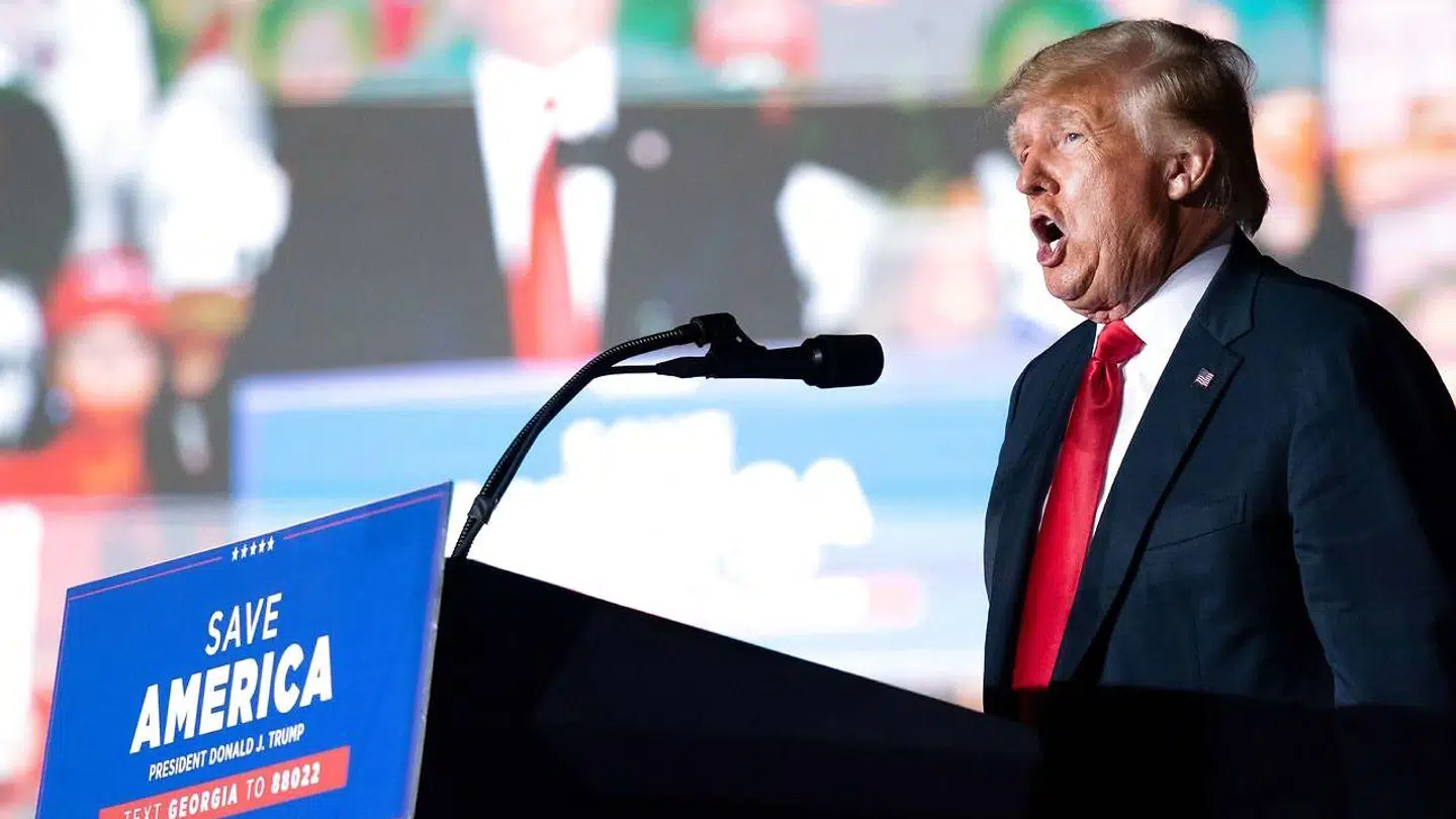 Donald Trump har ikke meldt ud, om han stiller op i 2024. Men han holder fortsat vælgermøder i stor stil.