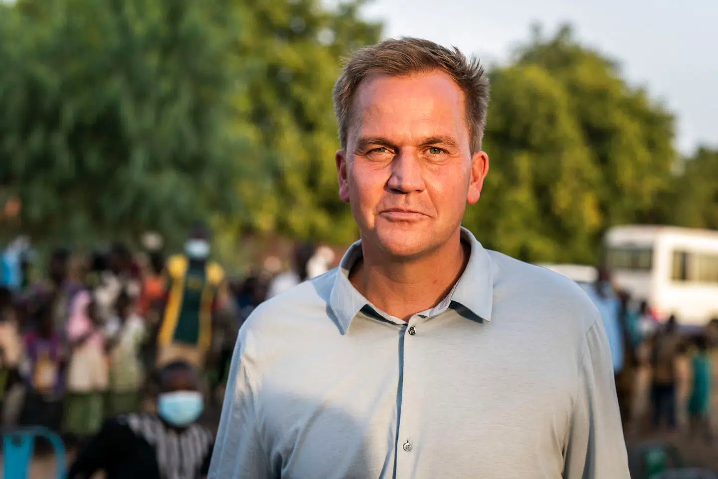 B.T.s internationale korrespondent, Jakob Illeborg, i Kaya, Burkina Faso, torsdag den 28. oktober 2021. (Foto: Ida Marie Odgaard/Ritzau Scanpix)