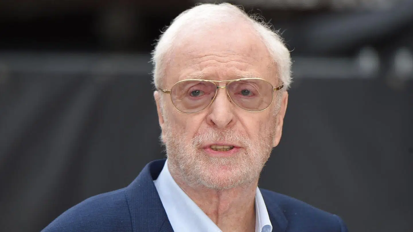 Den britiske skuespiller Michael Caine.