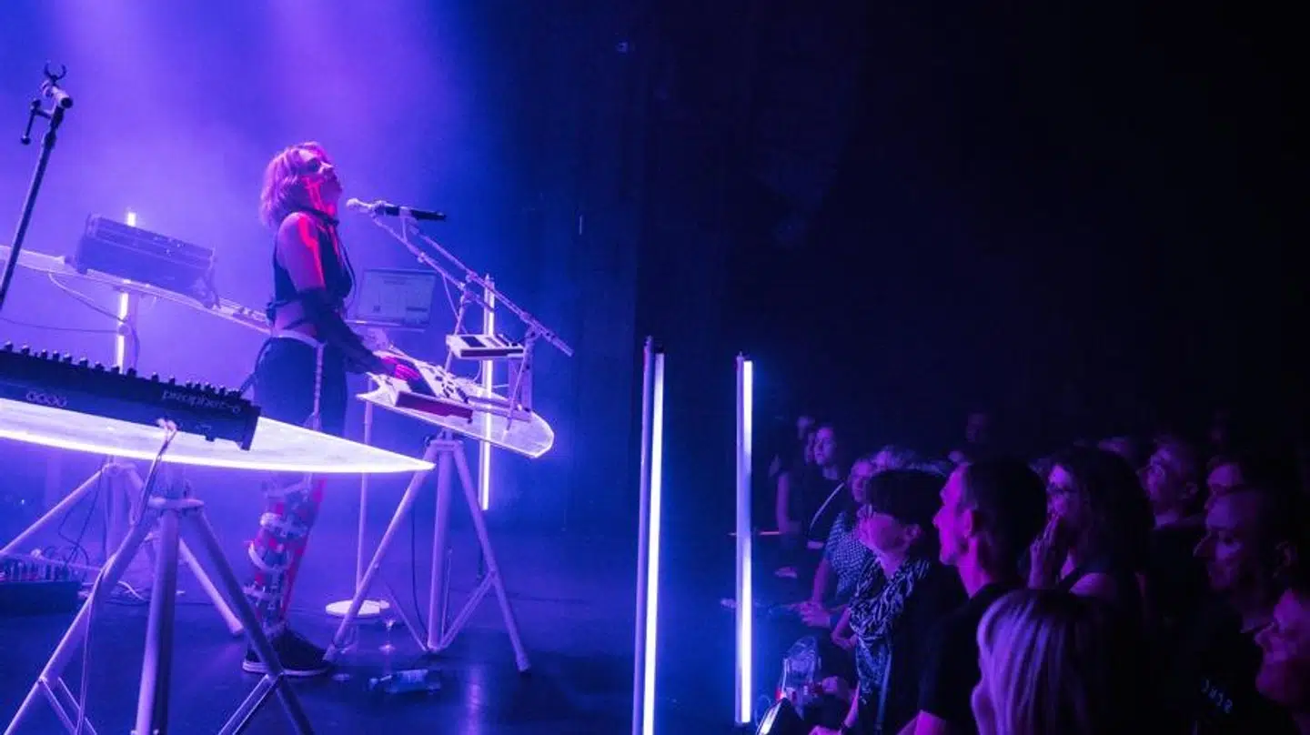 Lydmor spillede onsdag for en fyldt sal på Train.