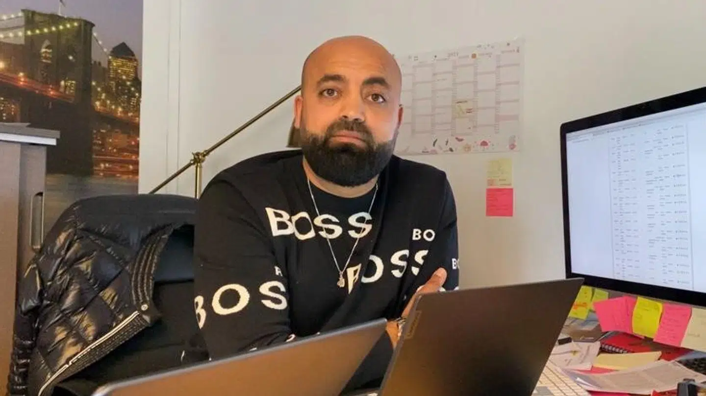 Loay Zeraiq er frusteret over, at der ikke er flere prøver til Fyn. Foto: Jeppe Kanstrup
