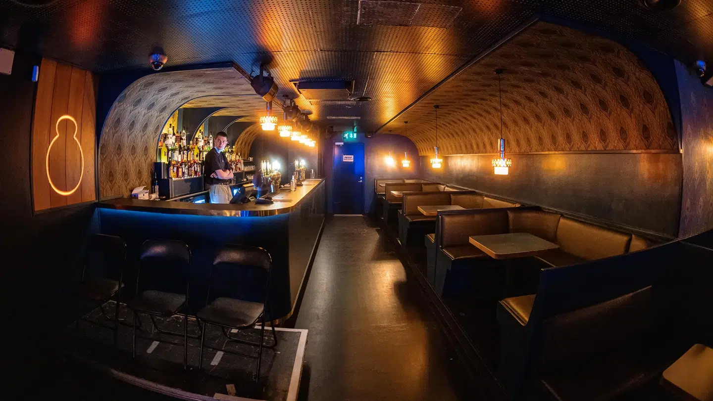 Sådan ser der ud indenfor nu. Foto: Peter Troest