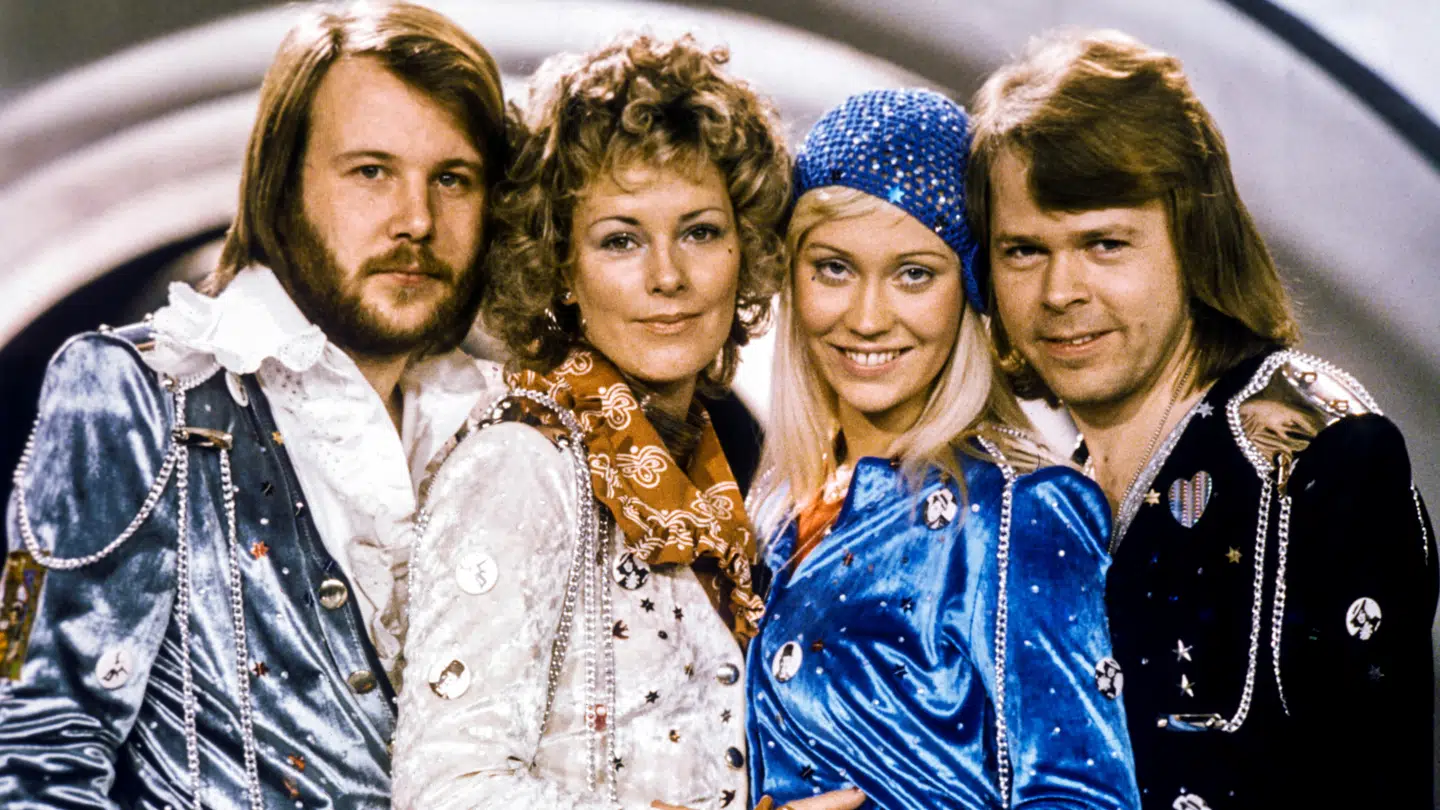ABBA, som de så ud i 1974.