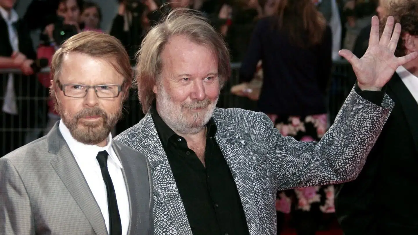 Björn Ulveaus og Benny Andersson i 2008.