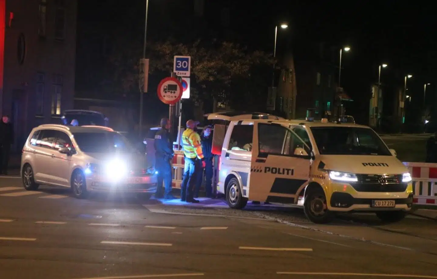 Stort politiopbud i Odense torsdag.