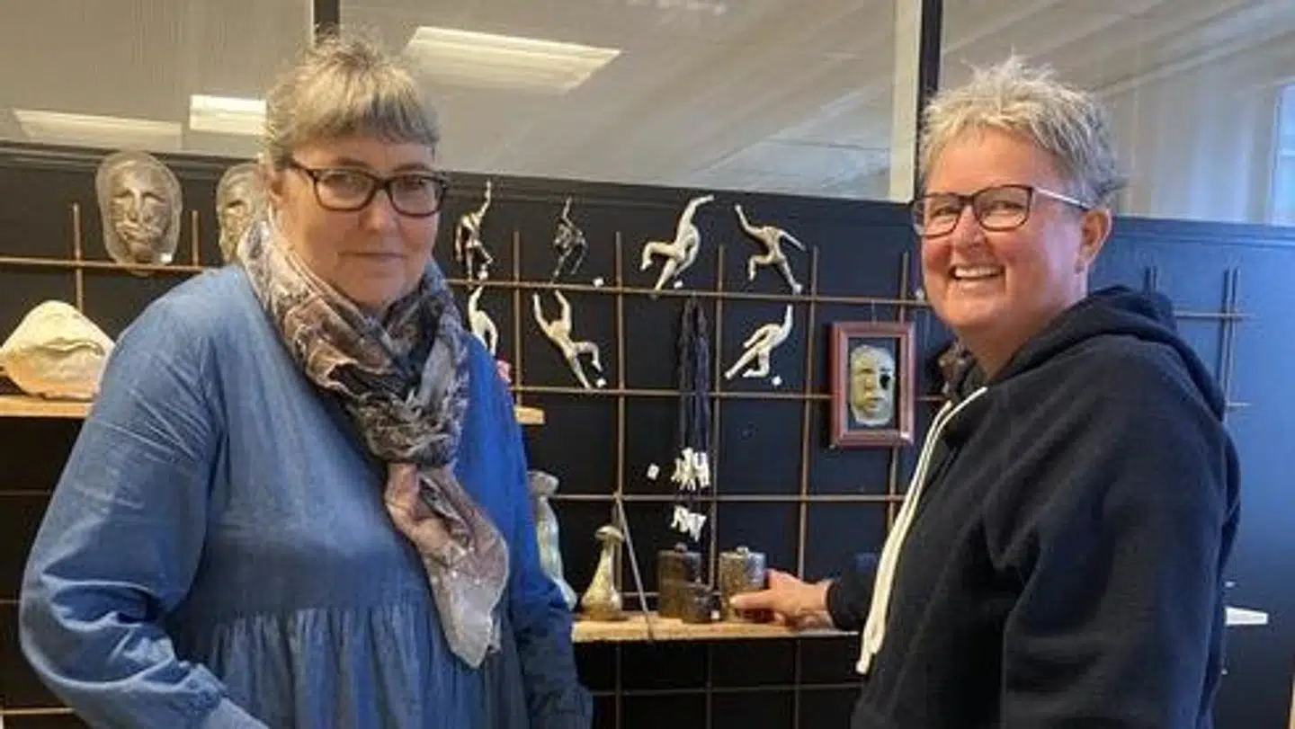 Jette Pedersen og Jane Schønberg er lykkelig over, at de nu kan slå dørene op. Foto: Odense Kommune